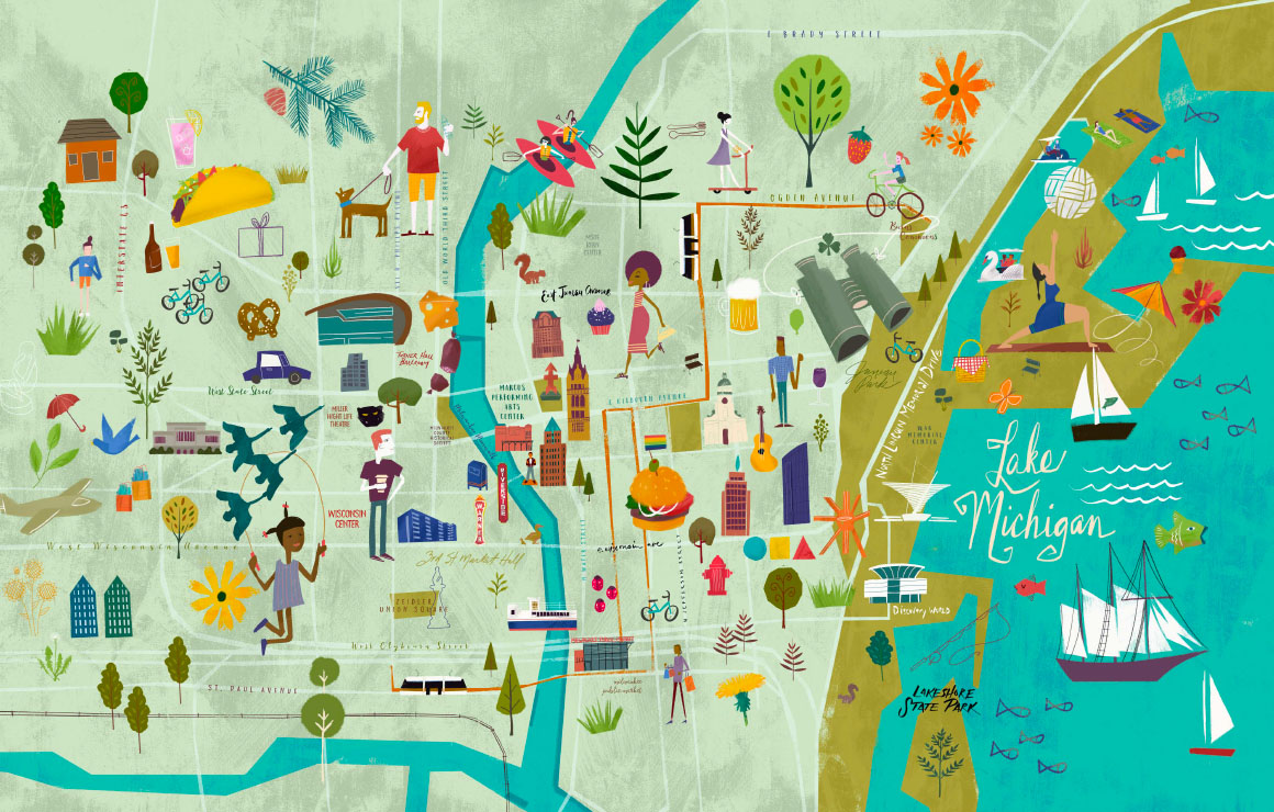 Walking routes for when you have 30 minutes, an hour and 2 hours Blog Experience Milwaukee